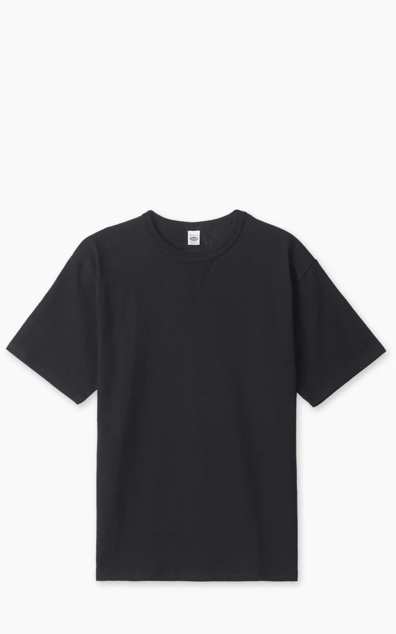 Lot 267 Front V Gusset Crew Neck T-Shirt Black