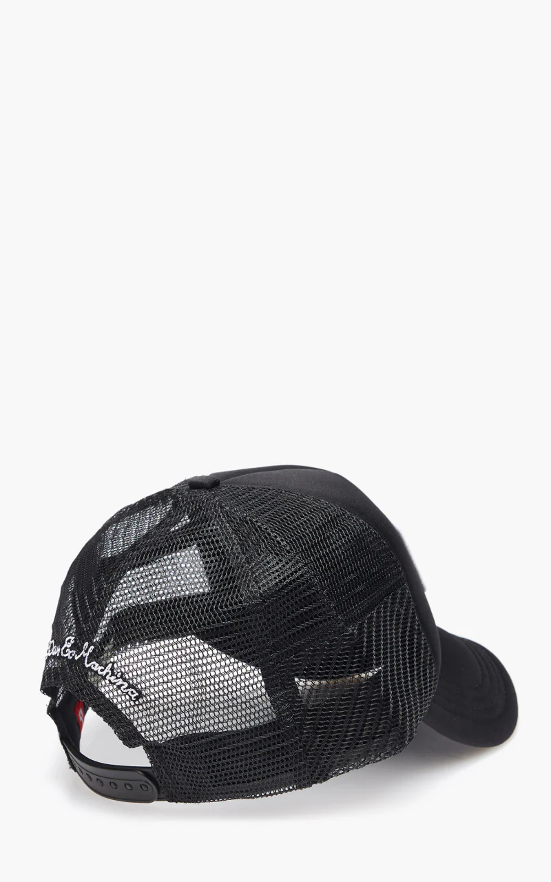Deus Ex Machina Baylands Trucker Cap Black/White - Image 2