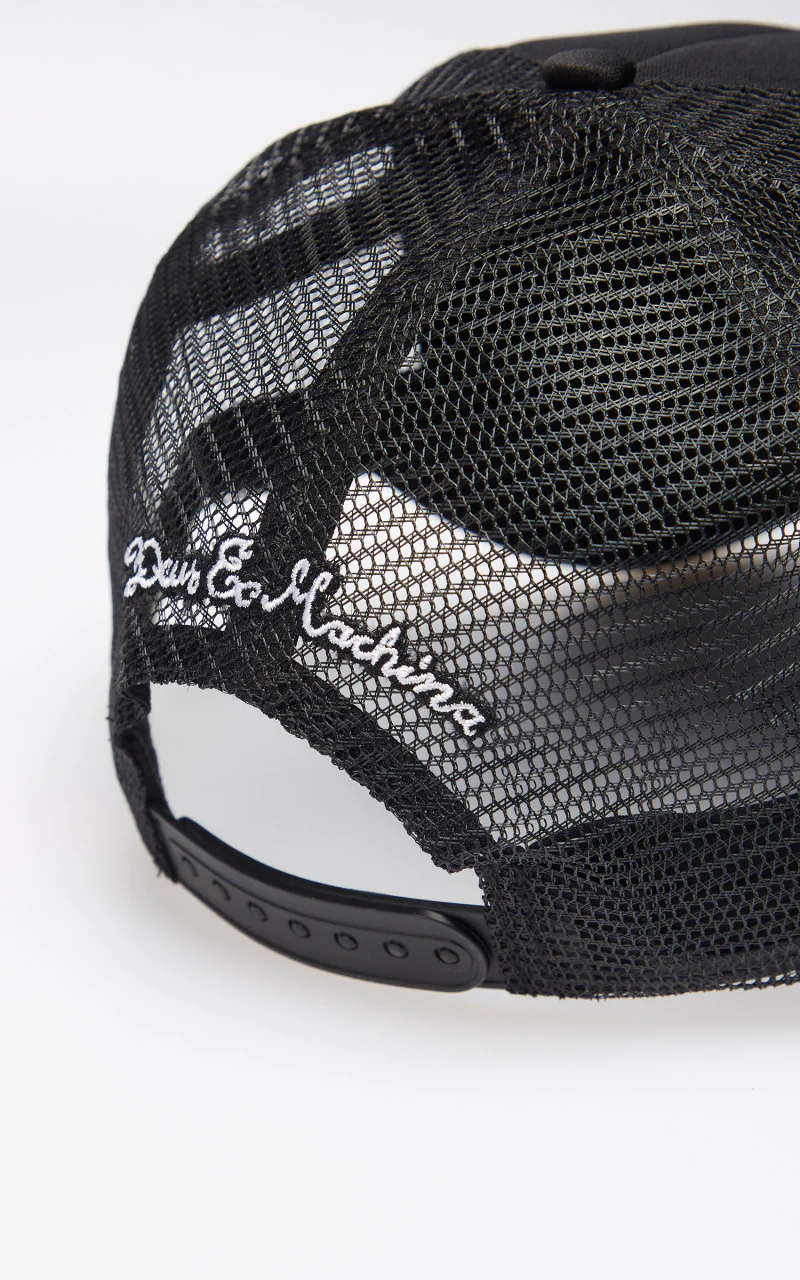 Deus Ex Machina Baylands Trucker Cap Black/White - Image 3