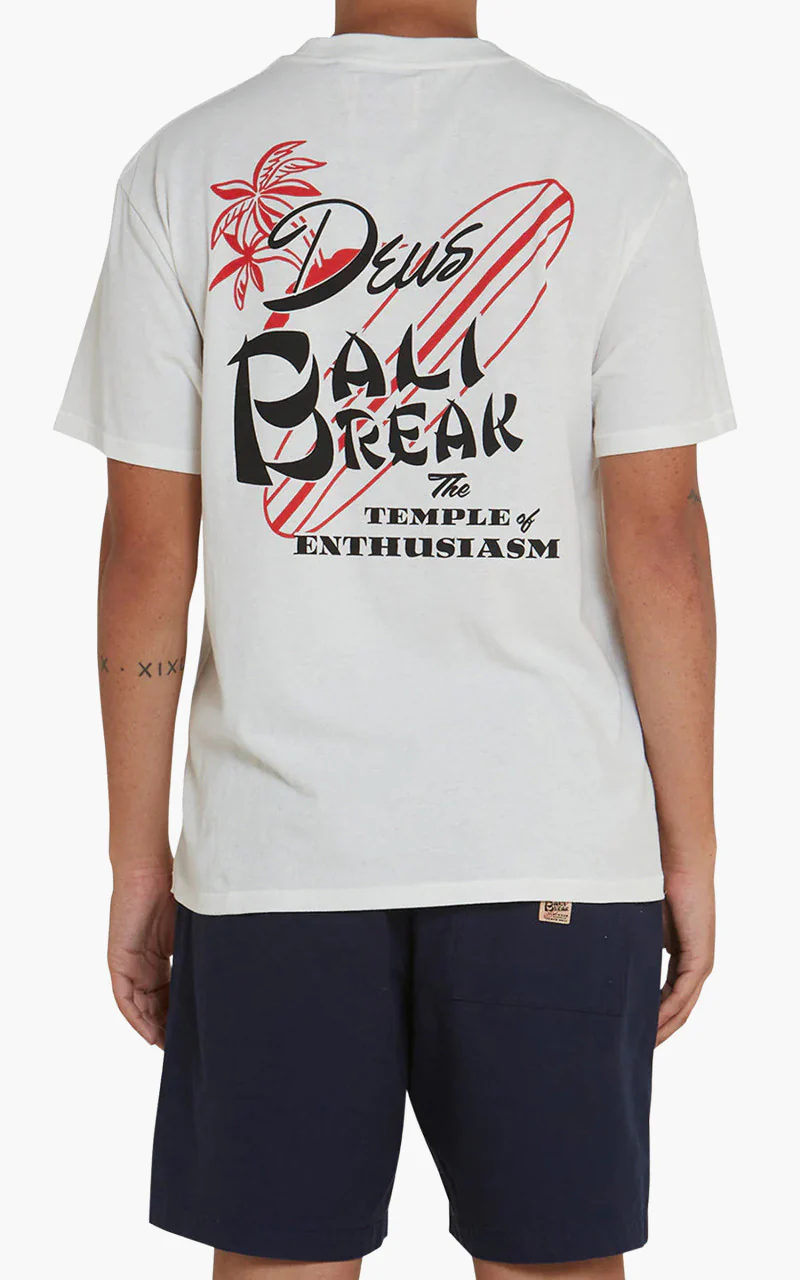 Deus Ex Machina Breaker Tee Vintage White - Image 3