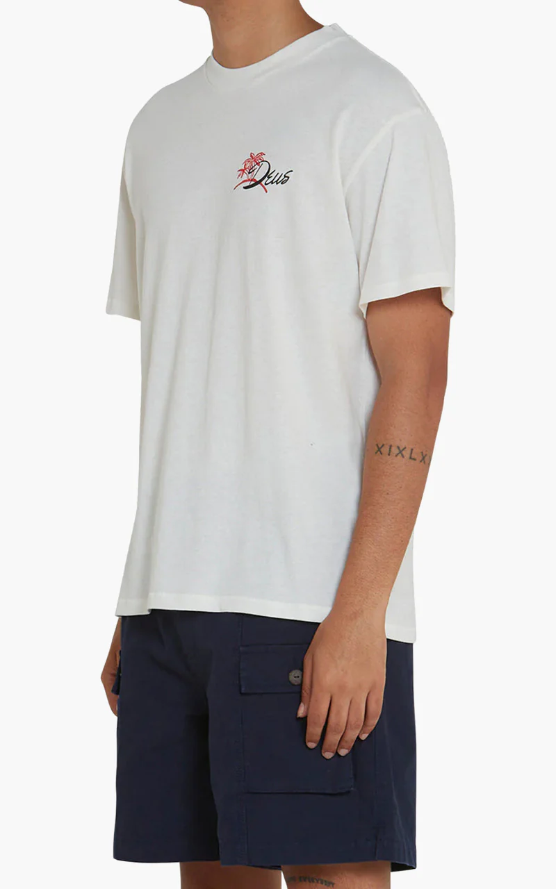 Deus Ex Machina Breaker Tee Vintage White - Image 5