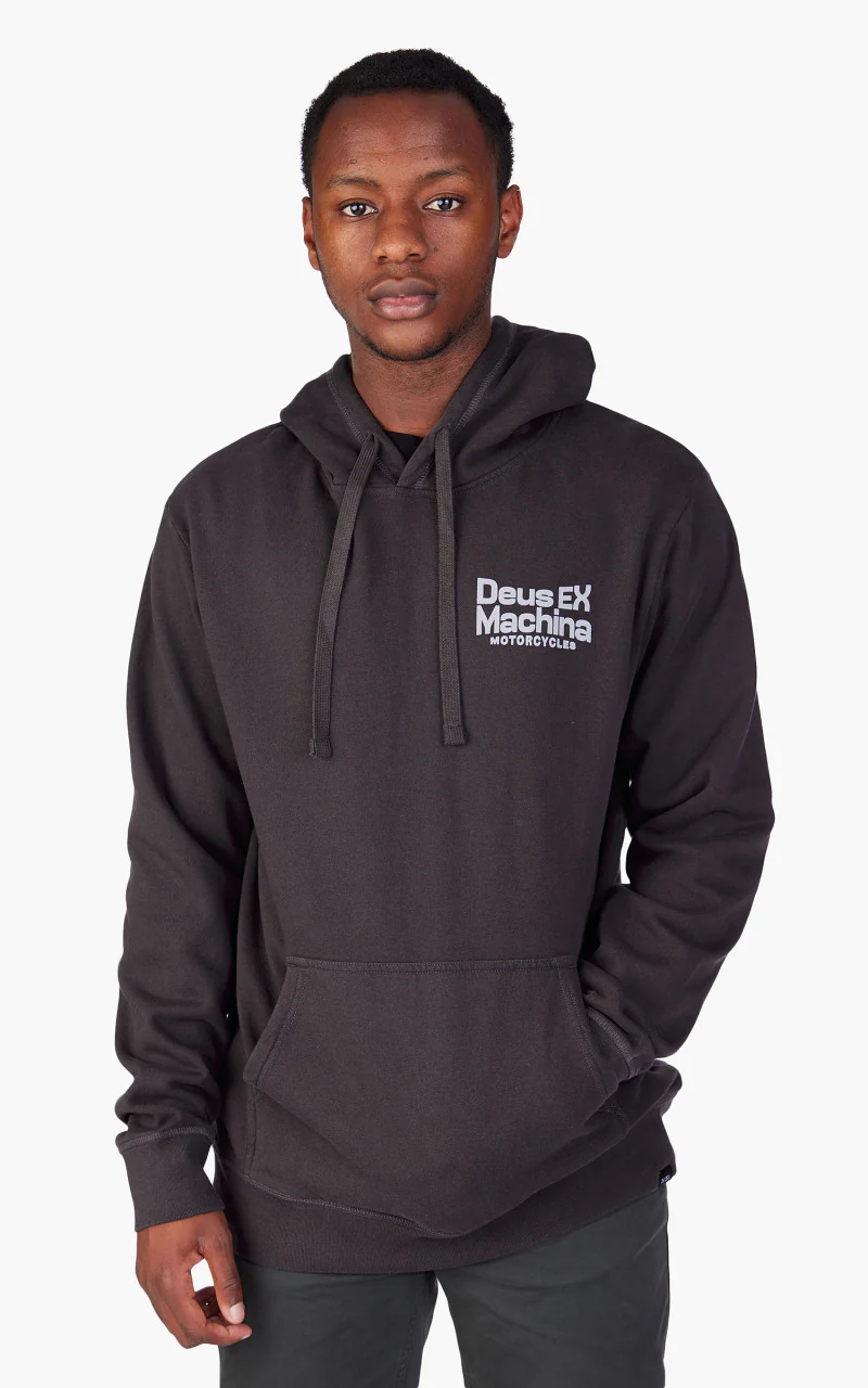 Deus Ex Machina Extremity Hoodie Anthracite - Image 4