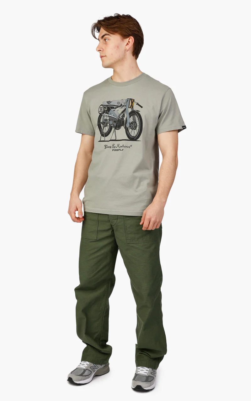 Deus Ex Machina Firefly Tee Moon Mist - Image 2