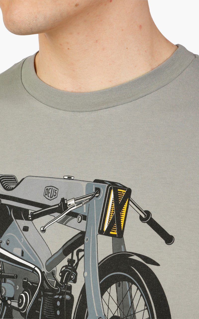 Deus Ex Machina Firefly Tee Moon Mist - Image 3