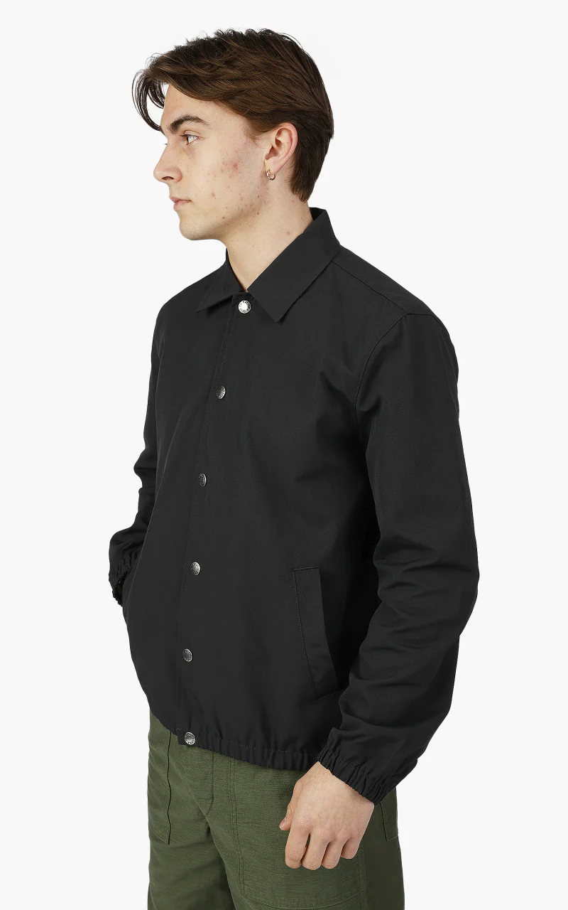 Deus Ex Machina Jarvis Coach Jacket Black - Image 4
