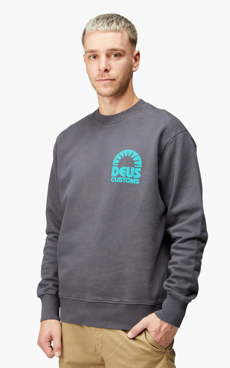Deus Ex Machina Melodies Crew Shadow Black - Image 6