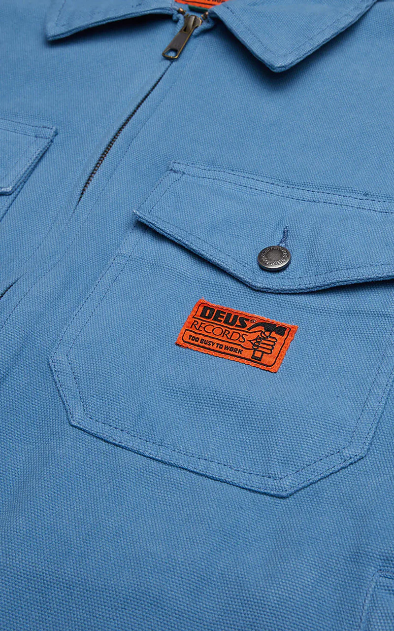 Deus Ex Machina Ortiz Overdye Jacket Blue Heaven - Image 6
