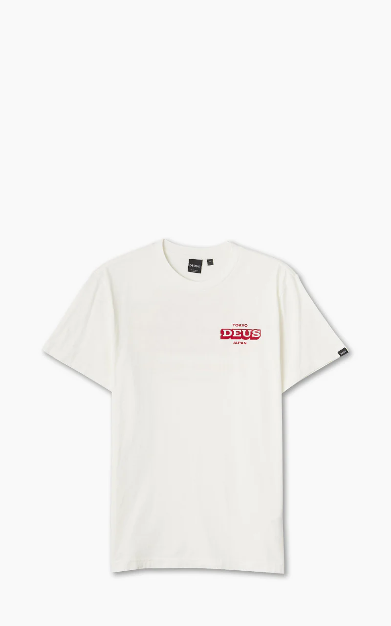 Deus Ex Machina Redline Tee Vintage White