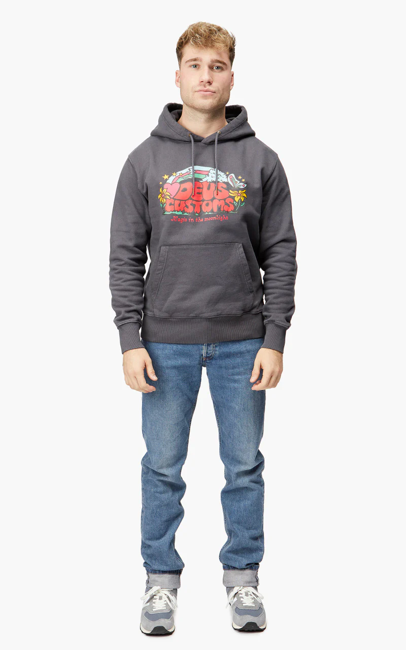 Deus Ex Machina Sequence Hoodie Shadow Black - Image 2