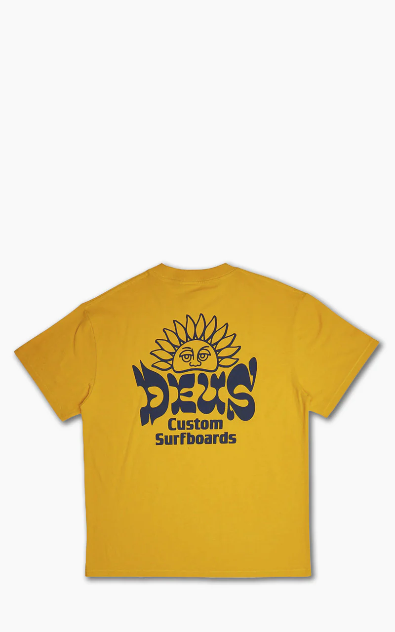 Deus Ex Machina Sleeping Sun Tee Golden Rod - Image 2