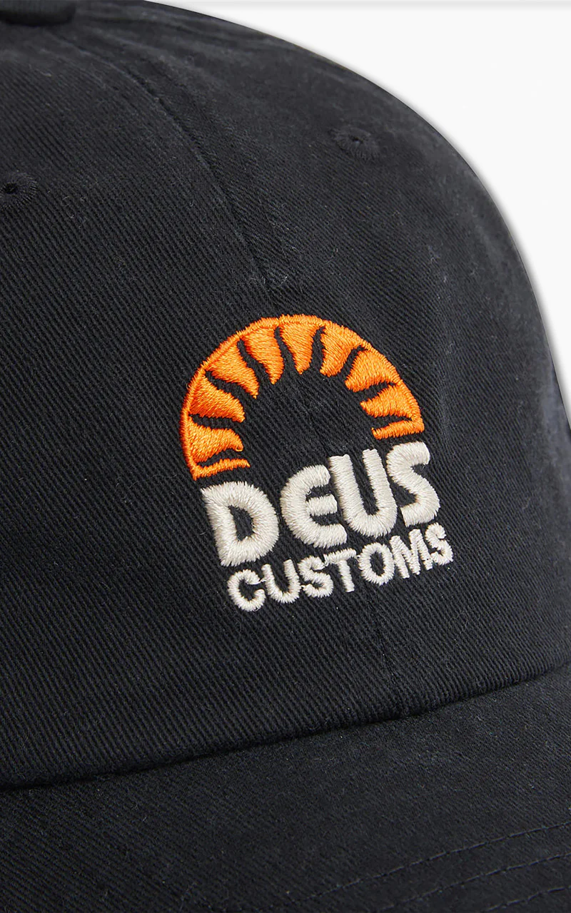 Deus Ex Machina Sunrise Dad Cap Black - Image 3