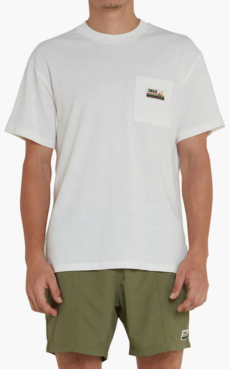 Deus Ex Machina Tango Pocket Tee Vintage White - Image 2