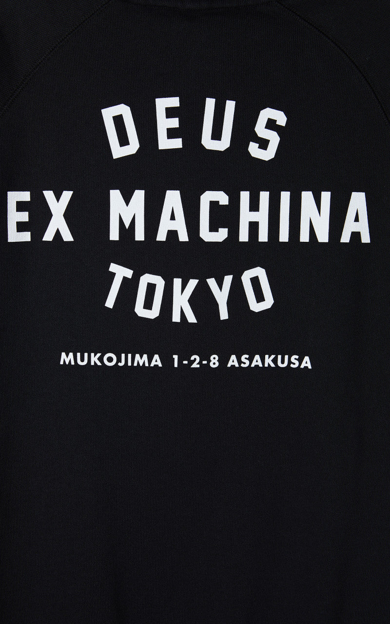 Deus Ex Machina Tokyo Address Hoodie Black - Image 3