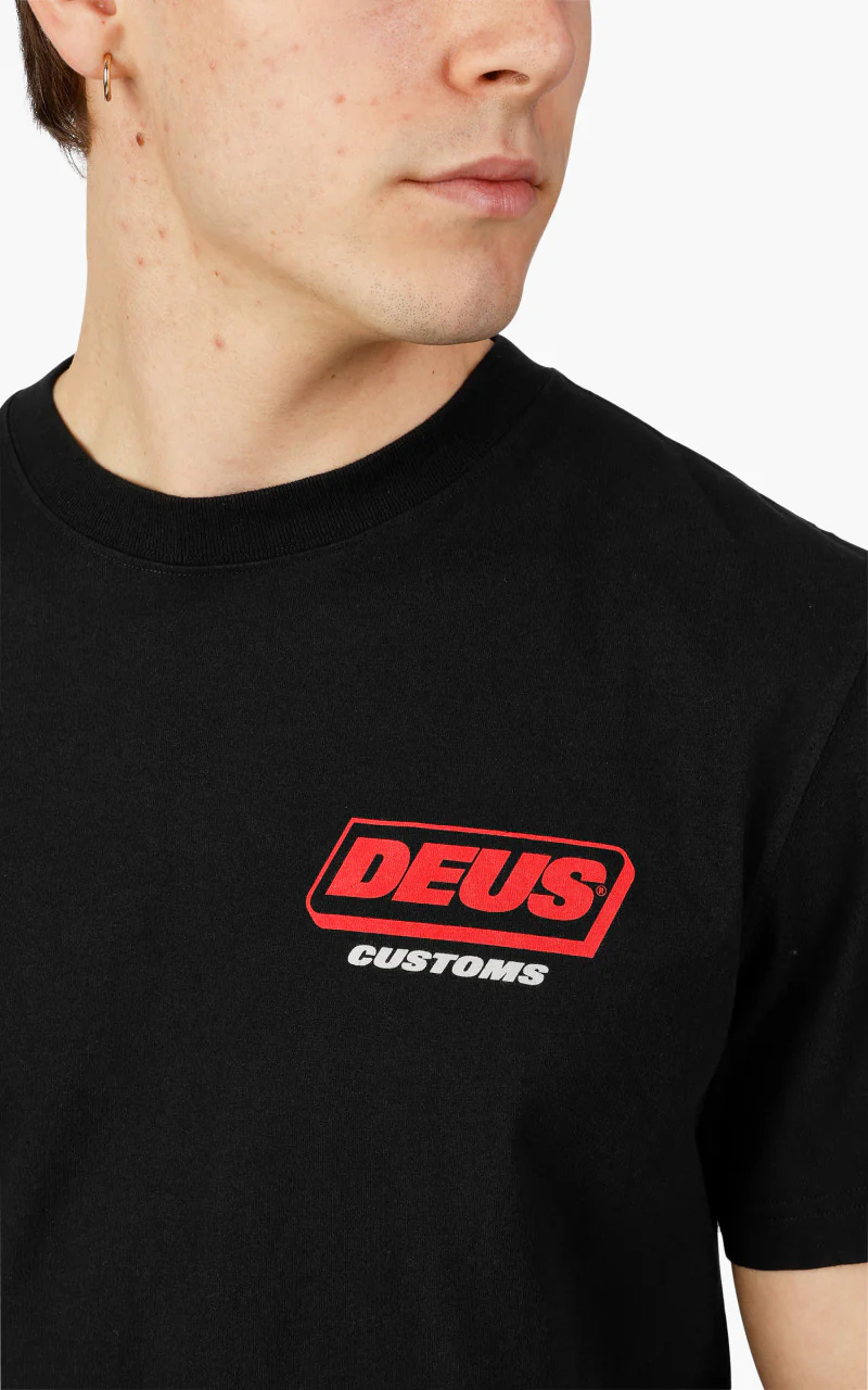 Deus Ex Machina Unchained Tee Black - Image 3