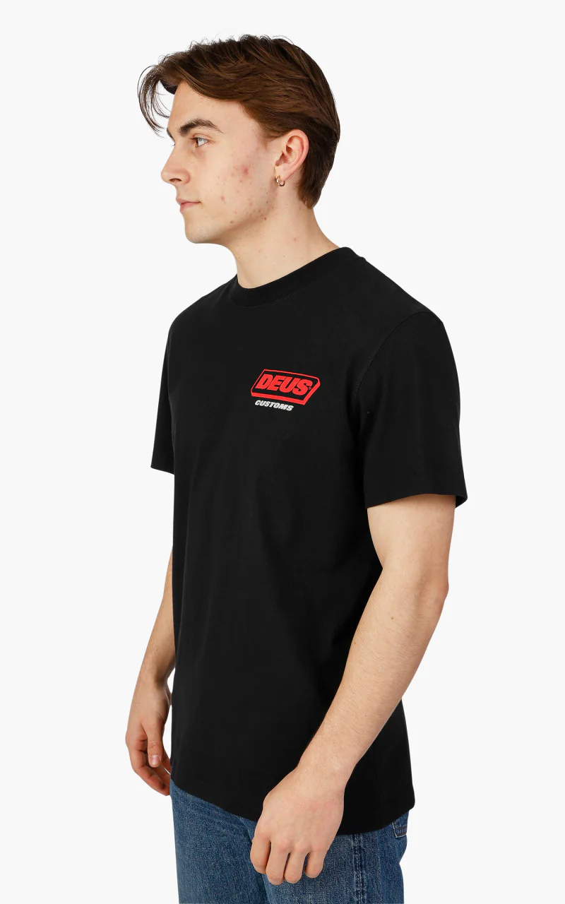 Deus Ex Machina Unchained Tee Black - Image 4