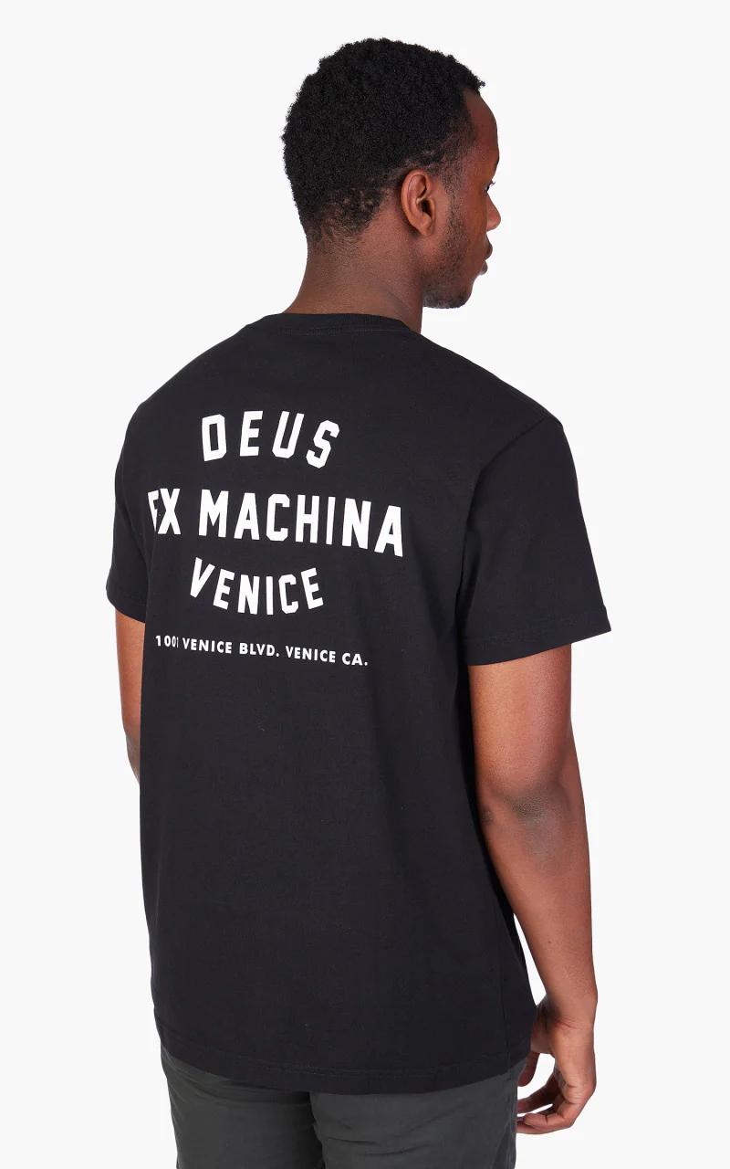 Deus Ex Machina Venice Skull Tee Black - Image 2