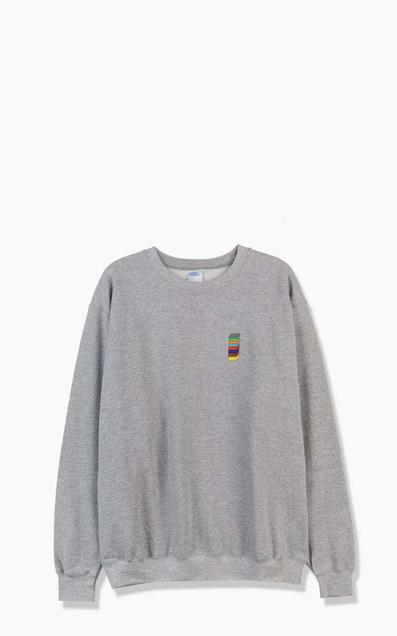 Digawel Ready-Made Sweatshirt Silk Screen Printing Grey