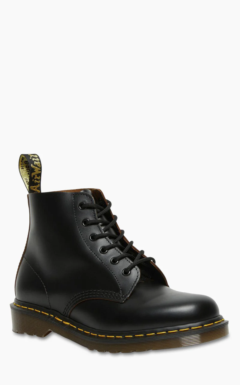 Dr. Martens 101 Vintage Ankle Boots Black - Image 6