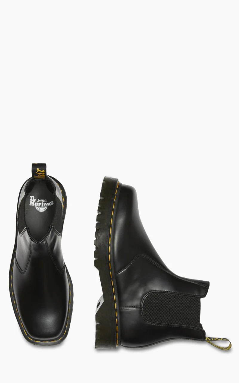 Dr. Martens 2976 Bex Squared Toe Leather Chelsea Boots Black - Image 3