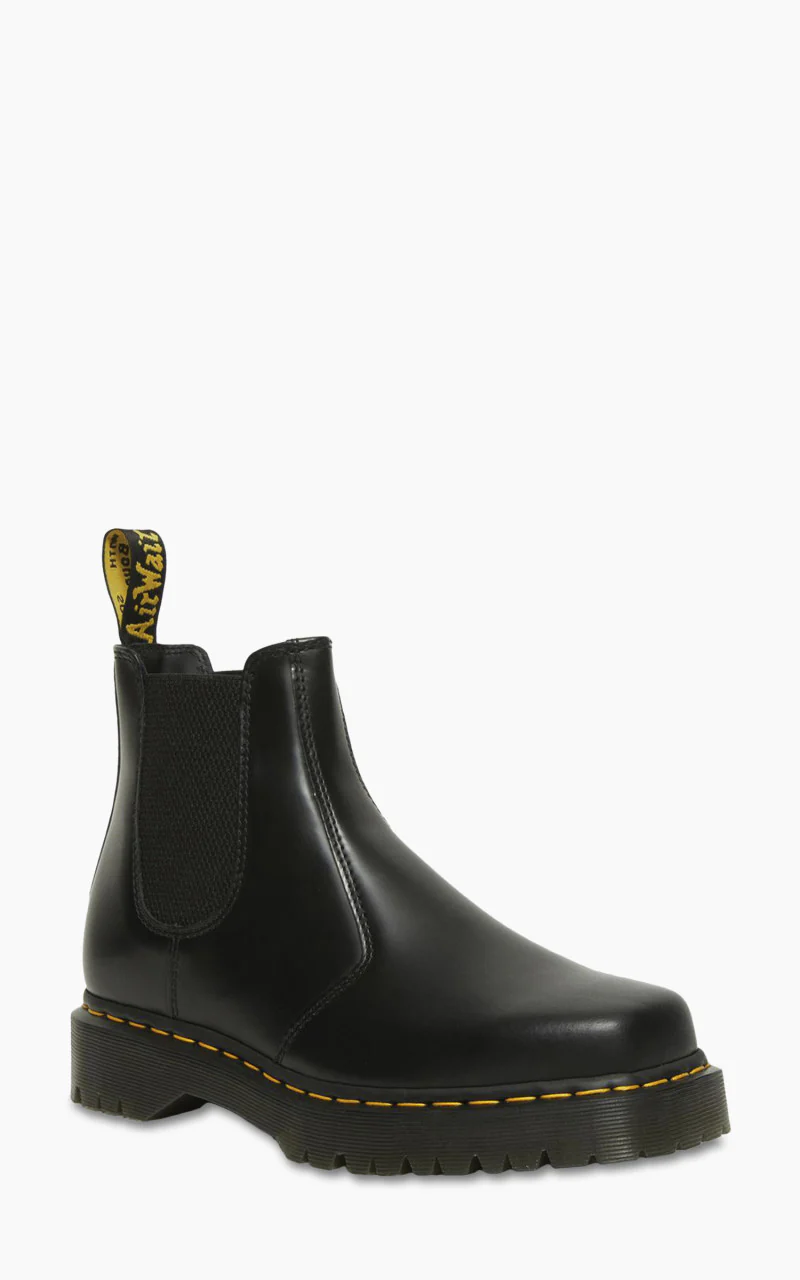 Dr. Martens 2976 Bex Squared Toe Leather Chelsea Boots Black - Image 6