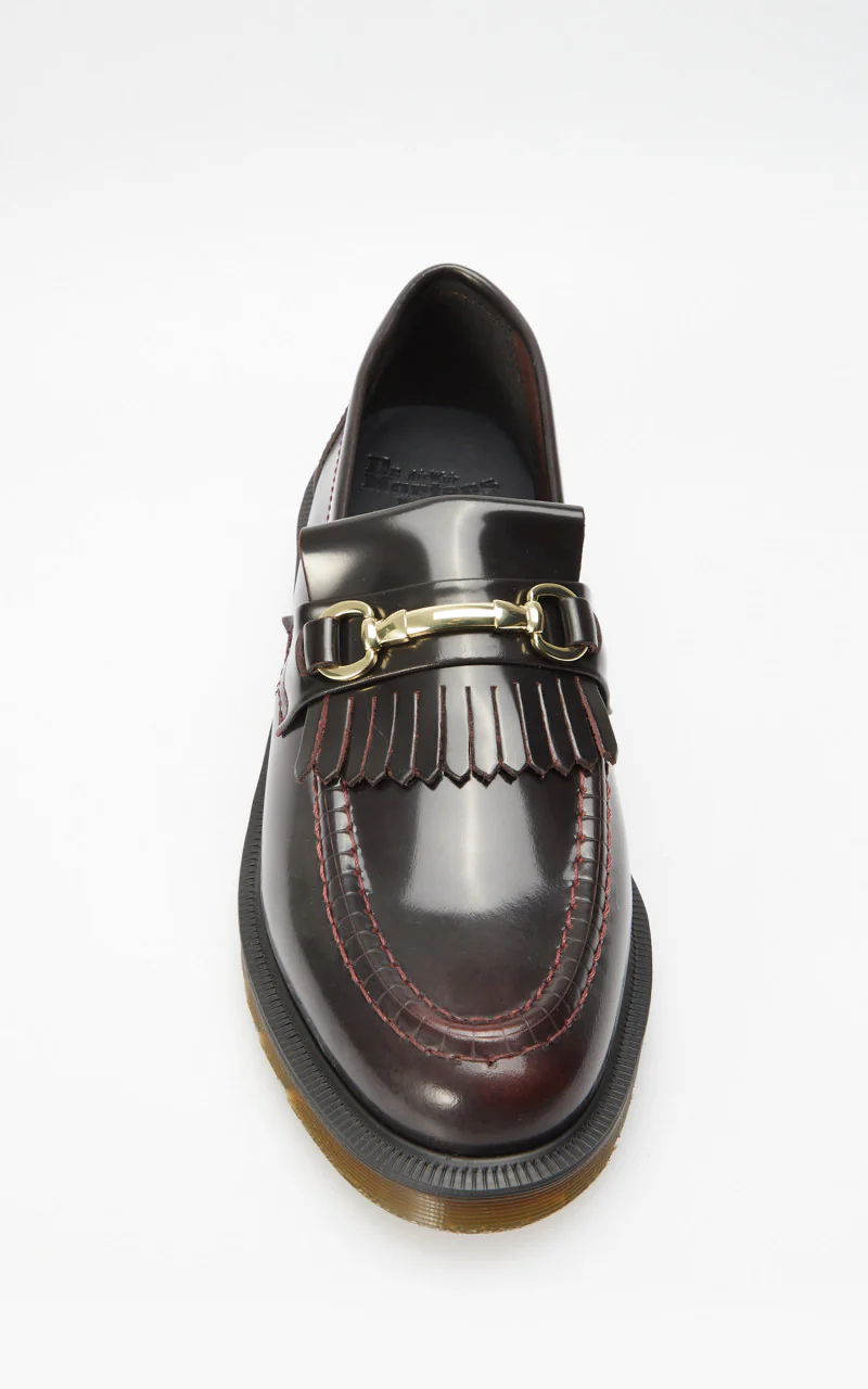 Dr. Martens Adrian Archive Snaffle Loafer Cherry Red Arcadia - Image 5