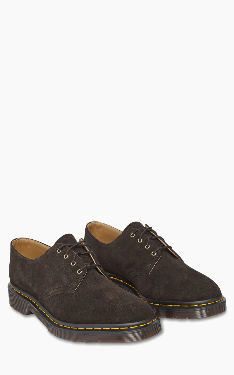 Dr. Martens Smiths Repello Calf Suede Chocolate - Image 4