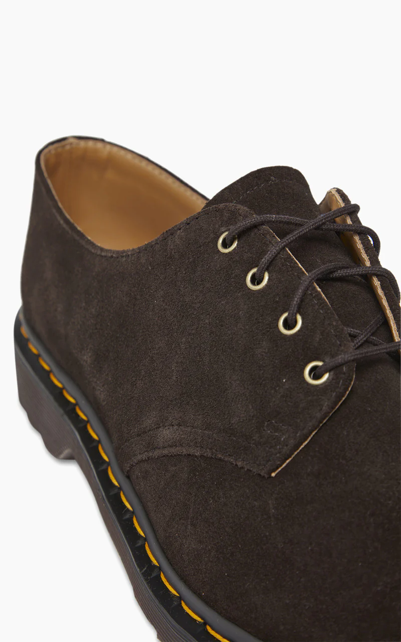 Dr. Martens Smiths Repello Calf Suede Chocolate - Image 5