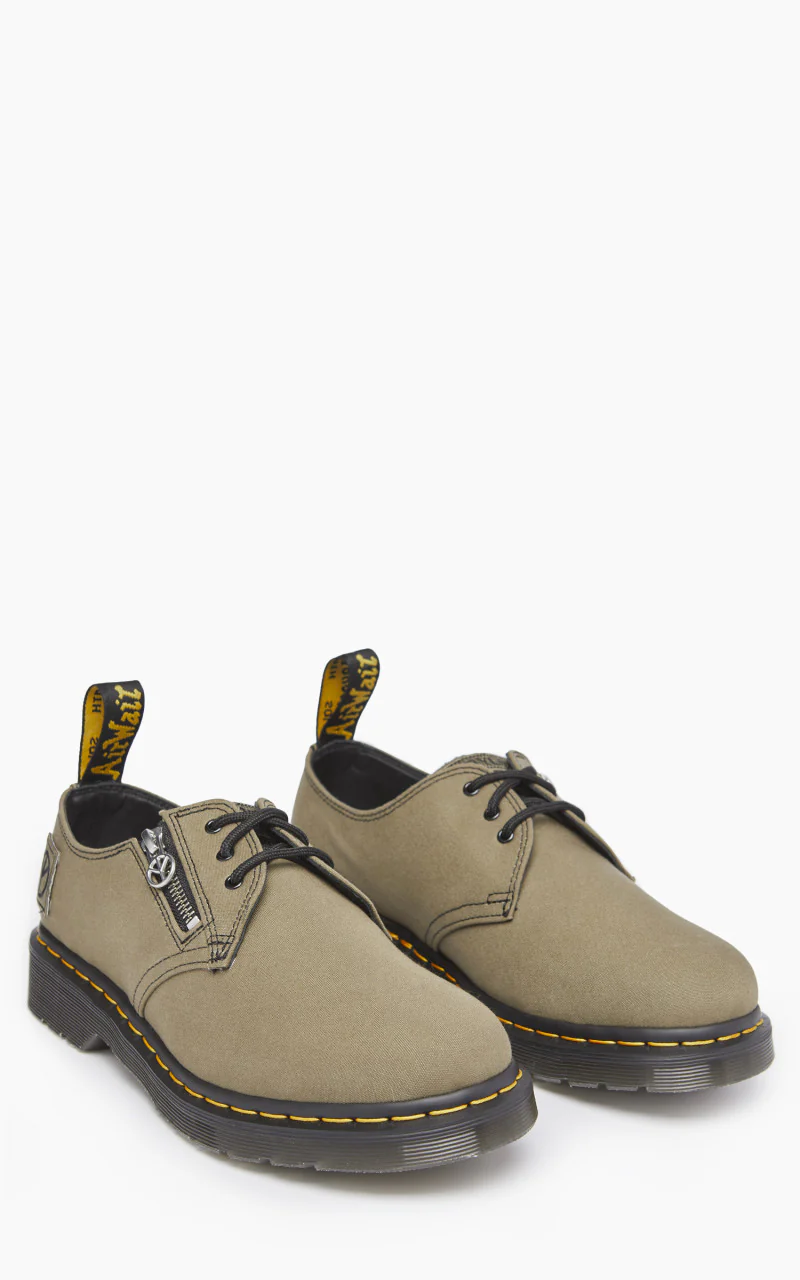Dr. Martens x Babylon 1461 DMS Olive/Black - Image 3