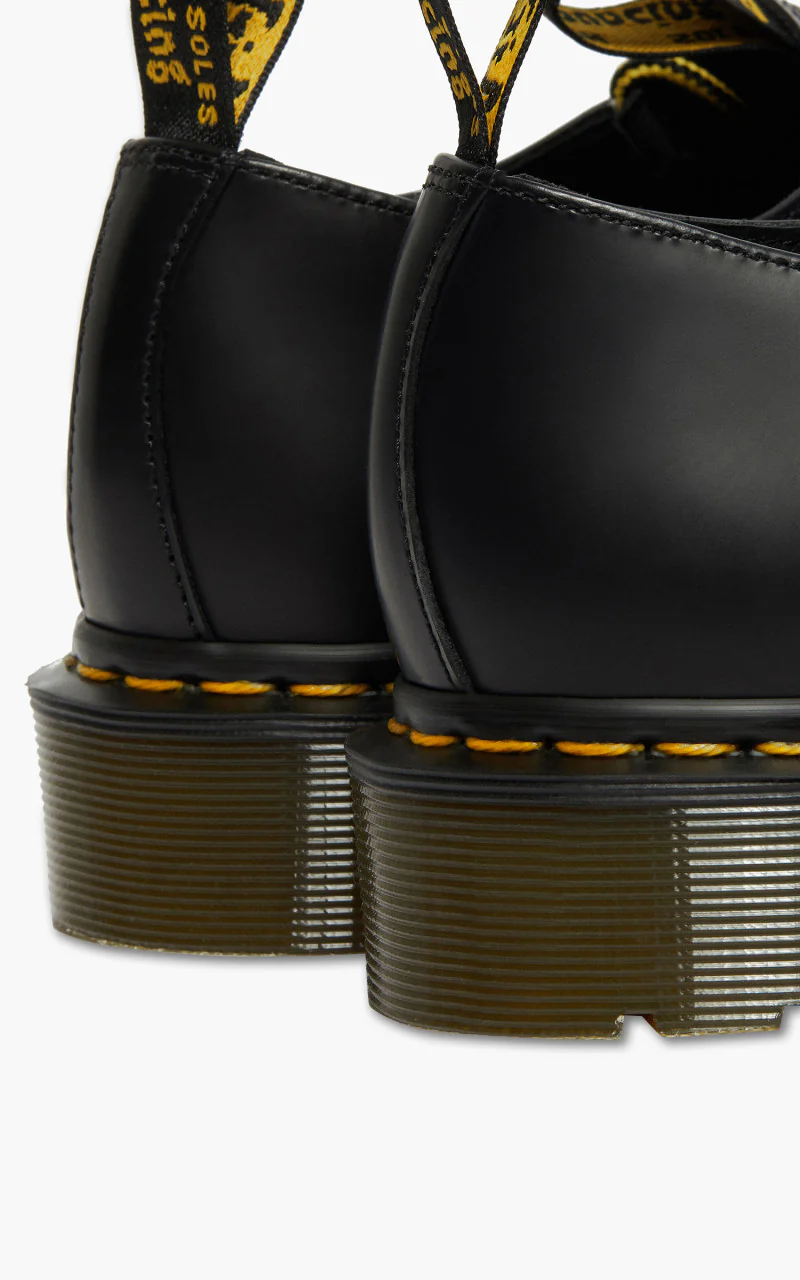 Dr. Martens x Engineered Garments 1461 Leather Lace Up Shoes Black Smooth - Image 8