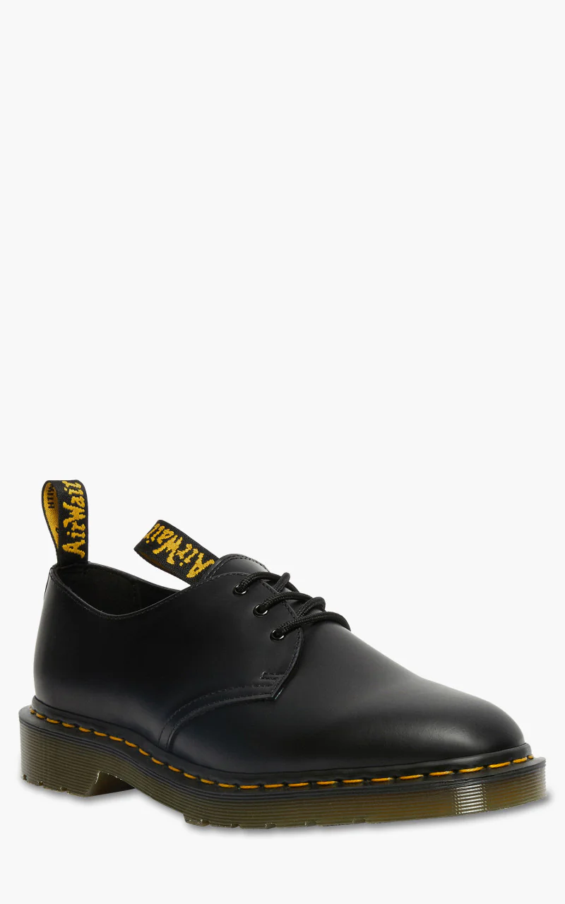 Dr. Martens x Engineered Garments 1461 Leather Lace Up Shoes Black Smooth - Image 9