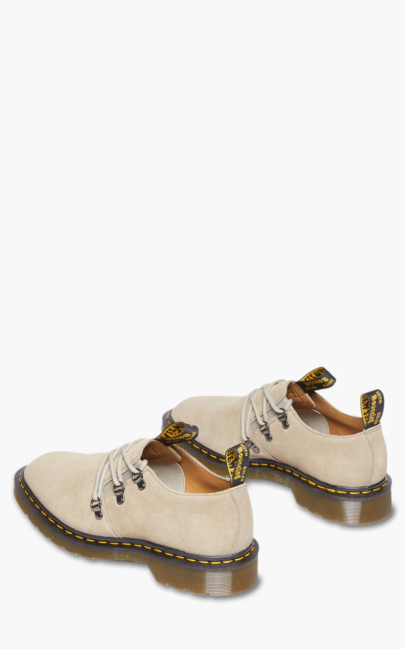 Dr. Martens x Engineered Garments 1461 Leather Lace Up Shoes Milkshake Hi Suede - Image 5