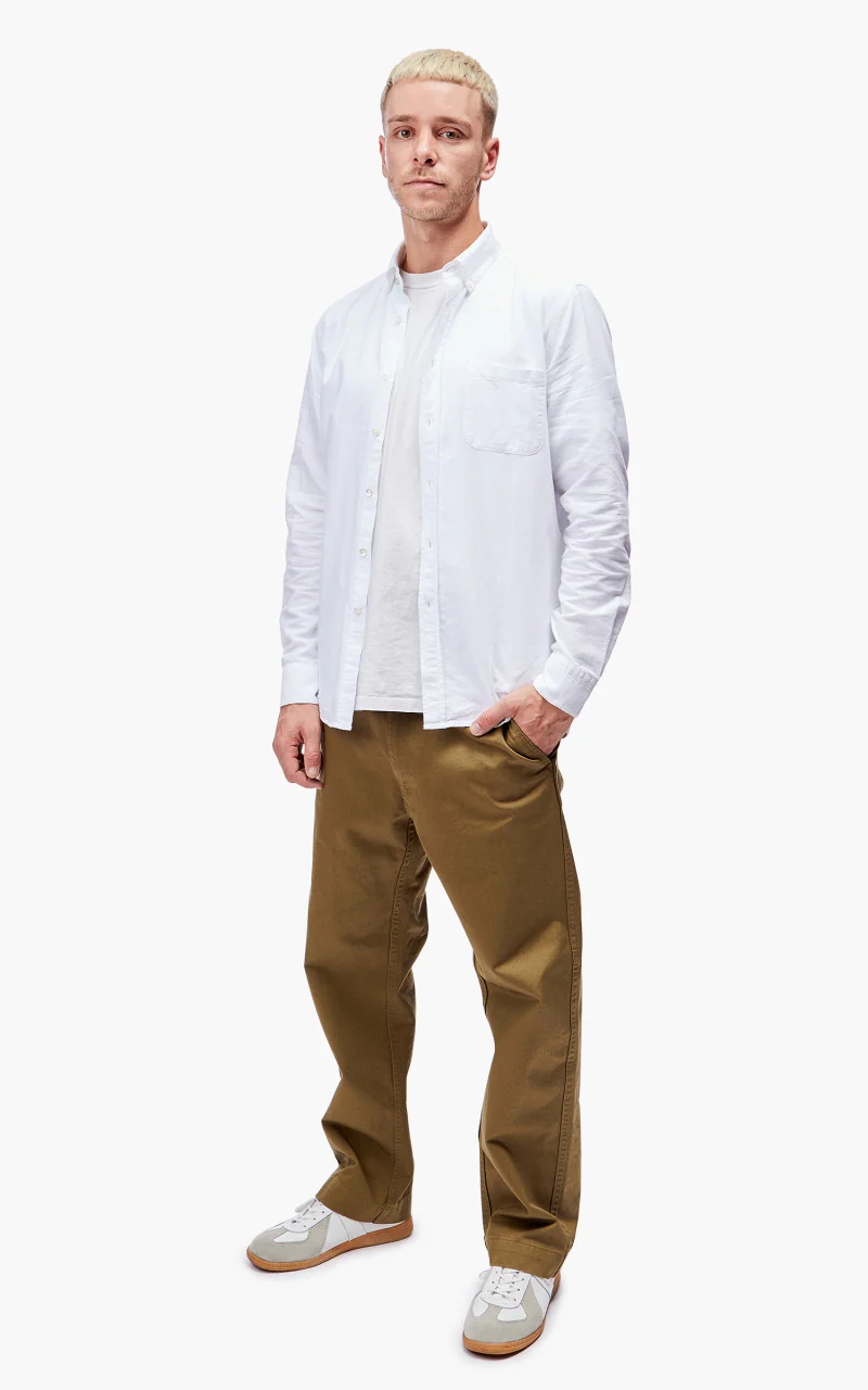 East Harbour Surplus Axel Wide Chino Green - Image 3