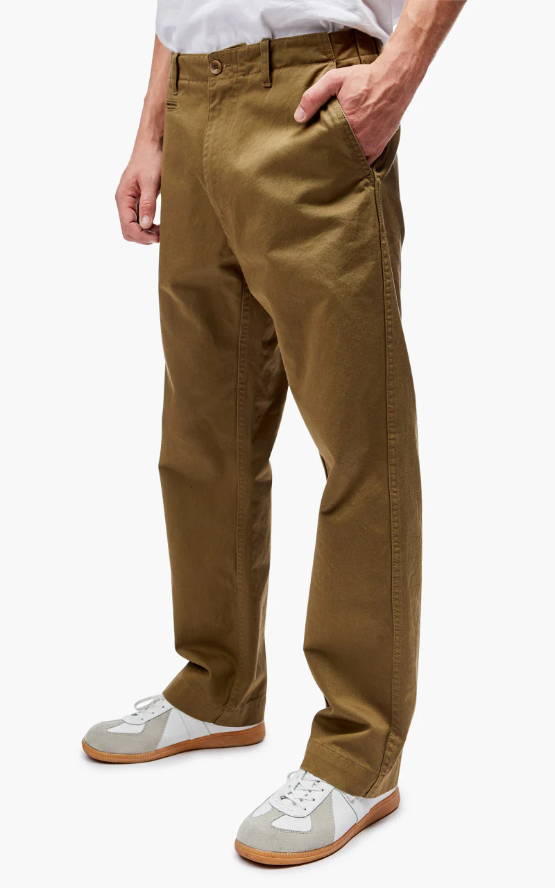 East Harbour Surplus Axel Wide Chino Green - Image 6