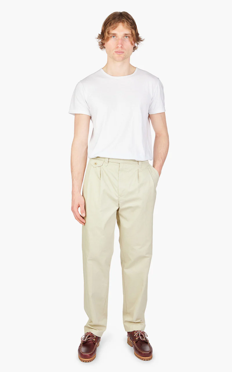 East Harbour Surplus Sacks 78 Two Pleat Pants Sand - Image 2