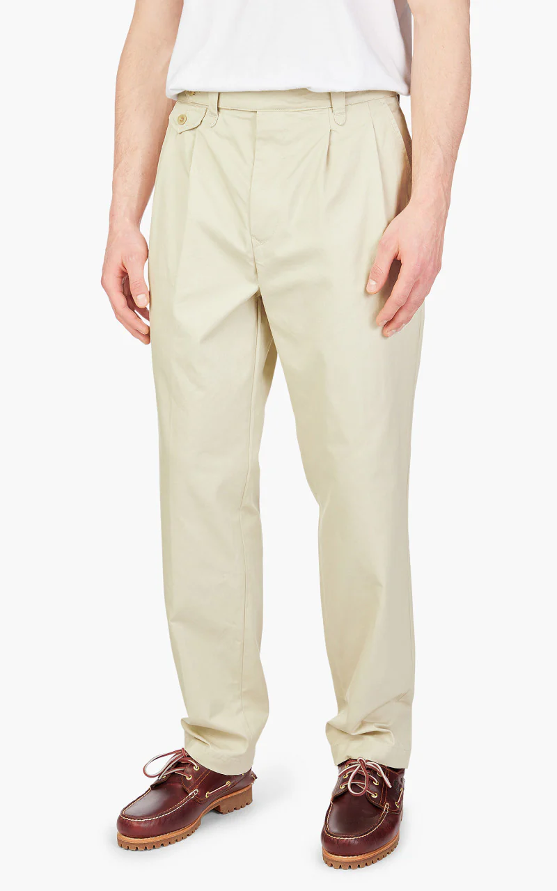East Harbour Surplus Sacks 78 Two Pleat Pants Sand - Image 4