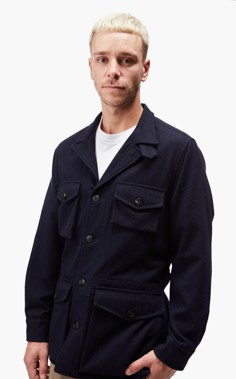 East Harbour Surplus Ueno Sport Jacket Navy - Image 2