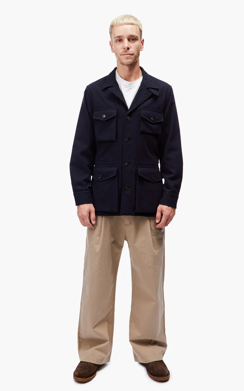 East Harbour Surplus Ueno Sport Jacket Navy - Image 4