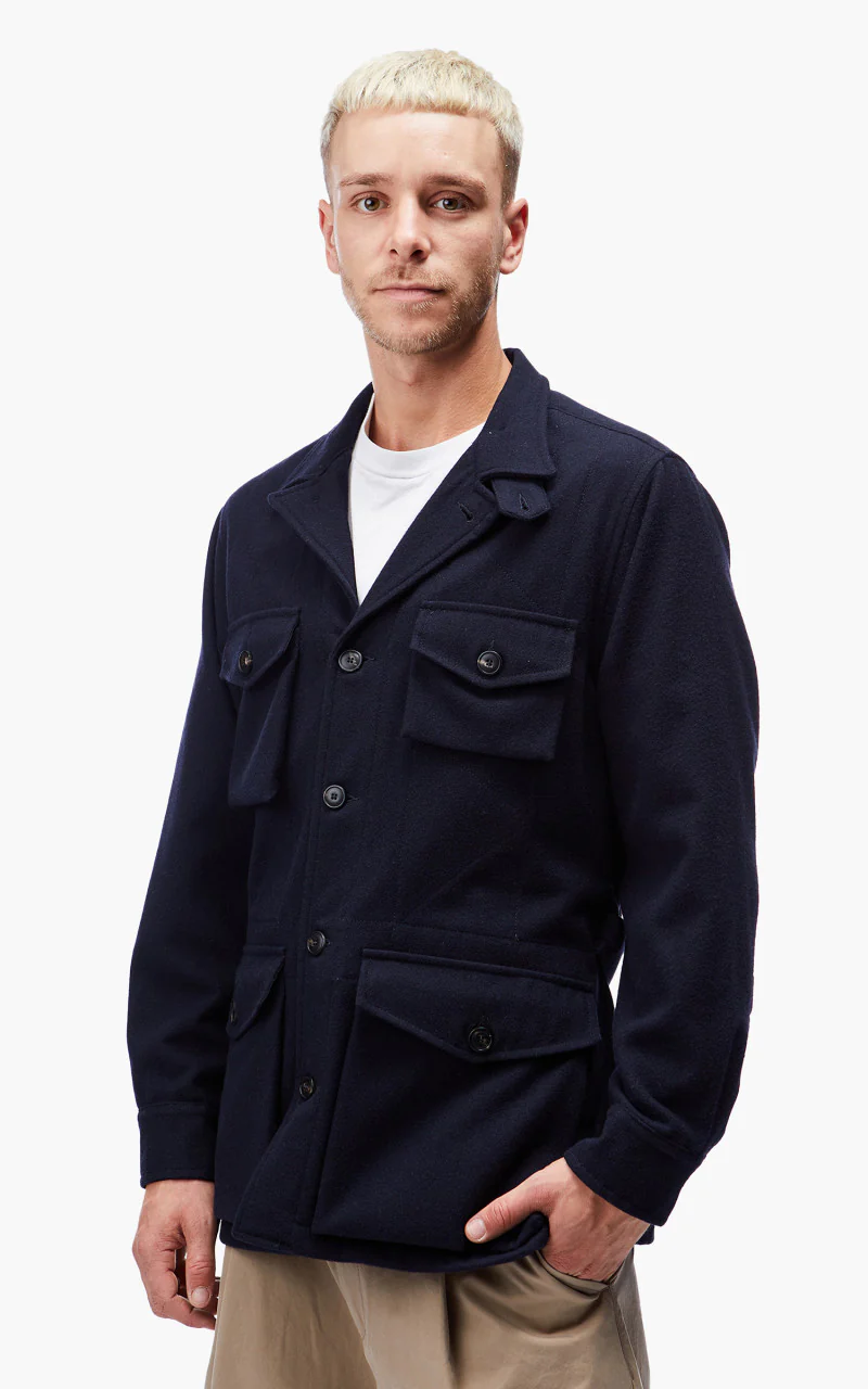 East Harbour Surplus Ueno Sport Jacket Navy - Image 6