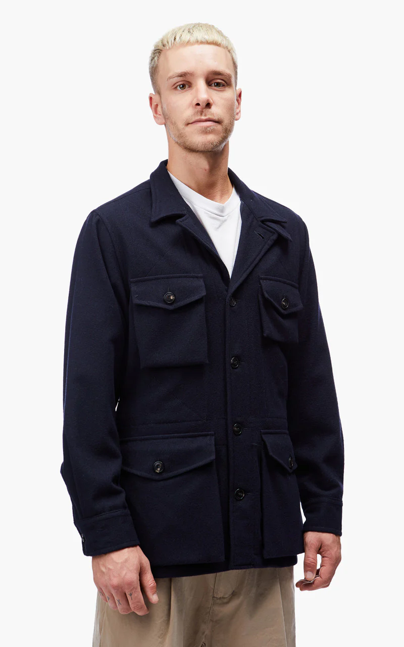 East Harbour Surplus Ueno Sport Jacket Navy - Image 8