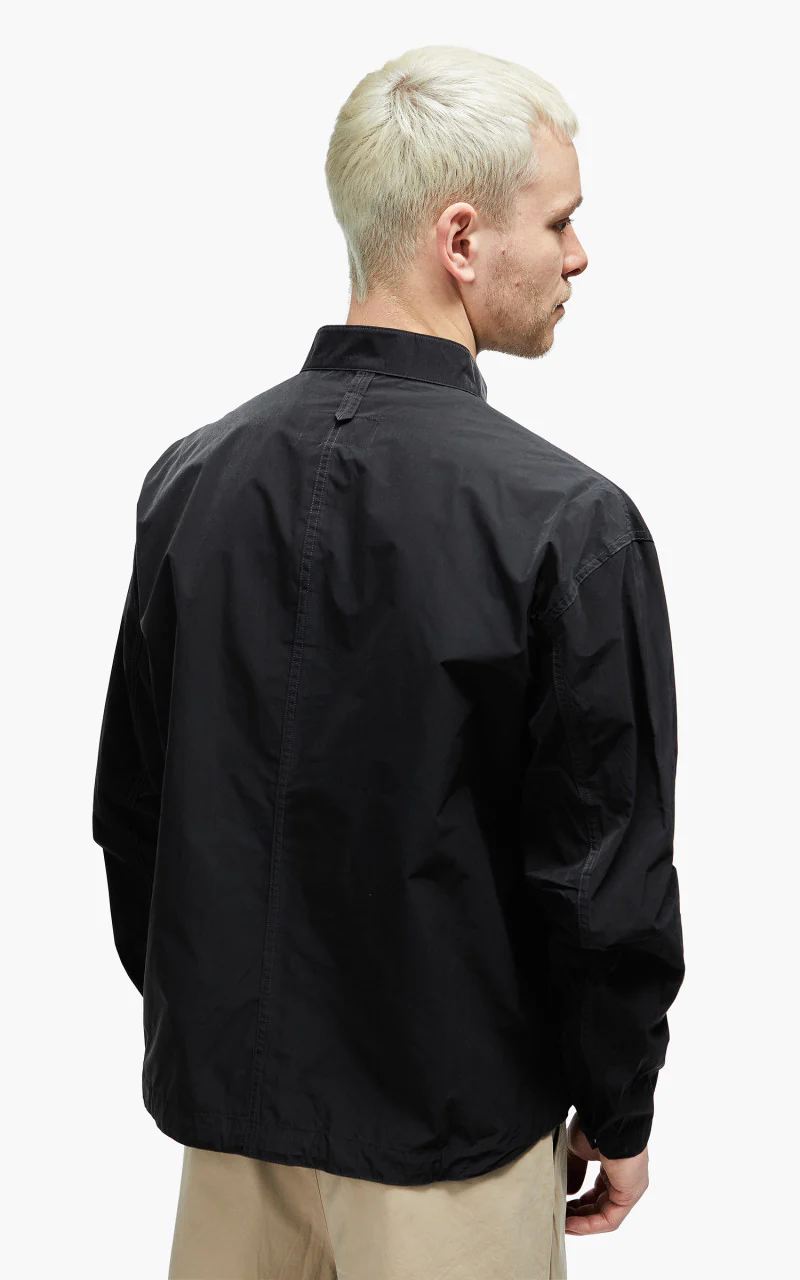 Eastlogue Fishtail Shirt Jacket Pigment Black - Image 7