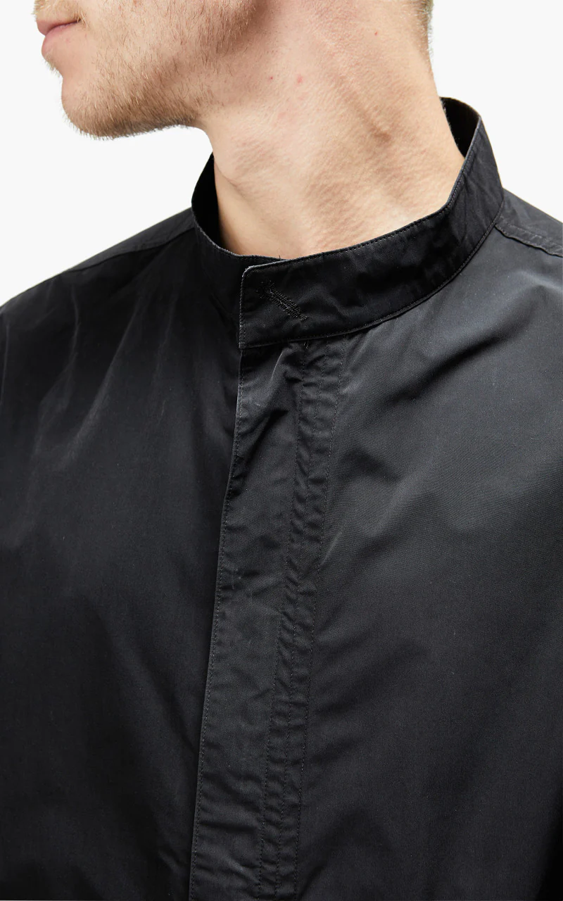 Eastlogue Fishtail Shirt Jacket Pigment Black - Image 9
