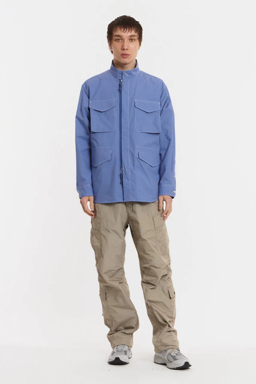 Eastlogue M-65 Field Shirt Jacket Sax - Image 2
