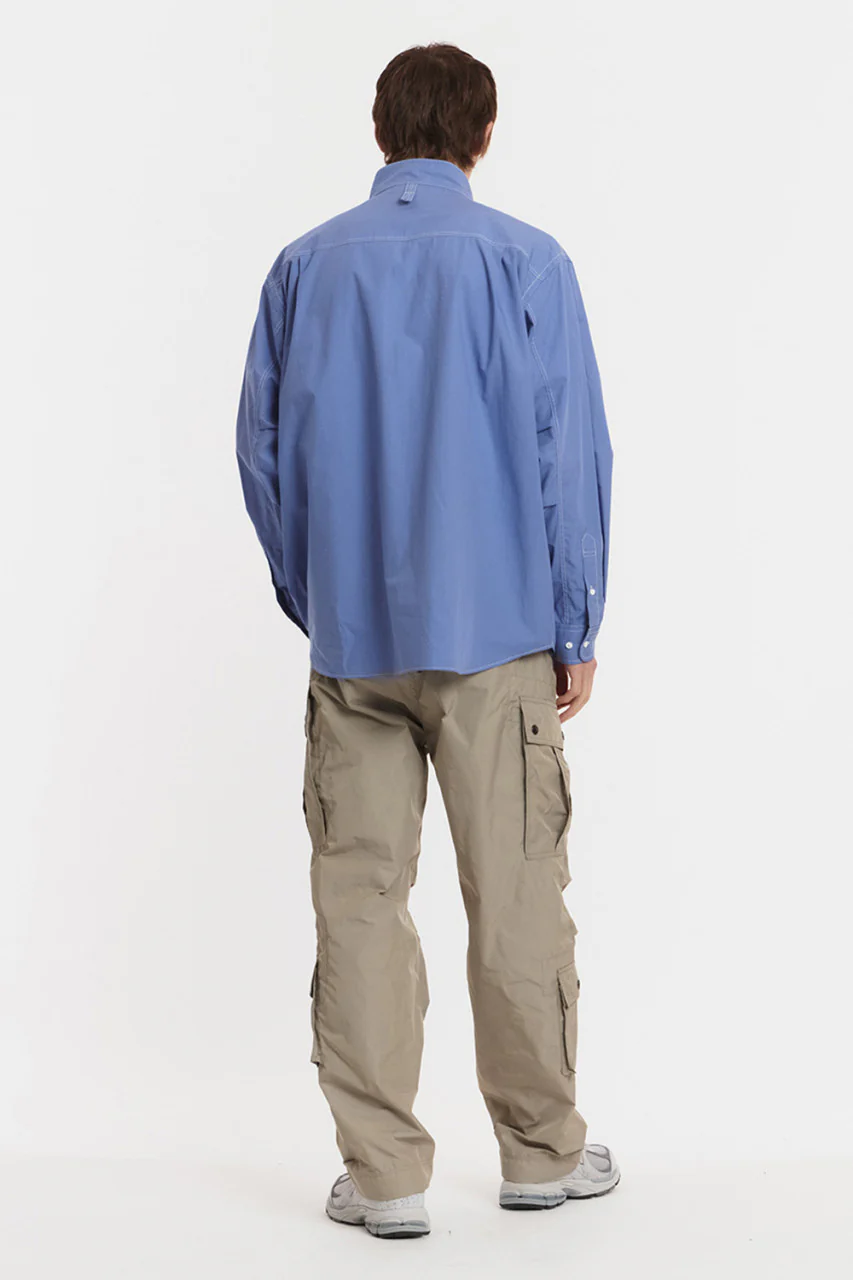 Eastlogue M-65 Field Shirt Jacket Sax - Image 5