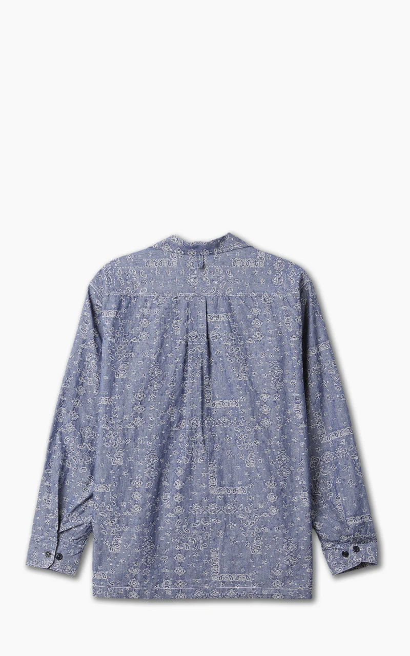 Eastlogue Mechanic Shirt Chambray Paisley - Image 6