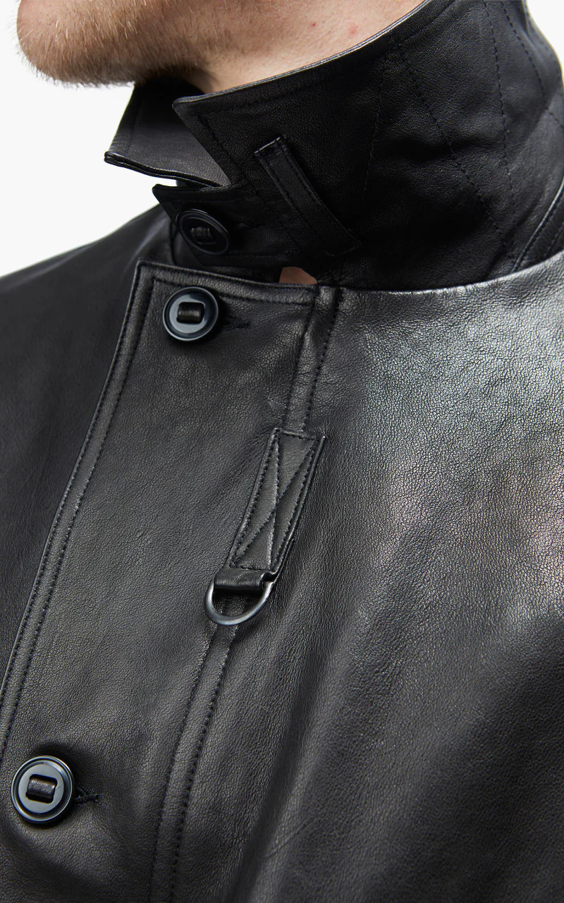 Eastlogue MK-3 Leather Jacket Black - Image 10