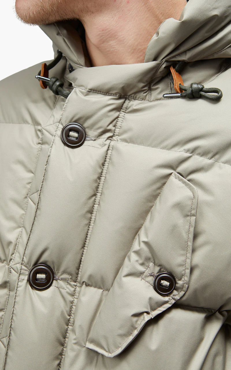 Eastlogue Raf Down Parka Sand Beige - Image 8