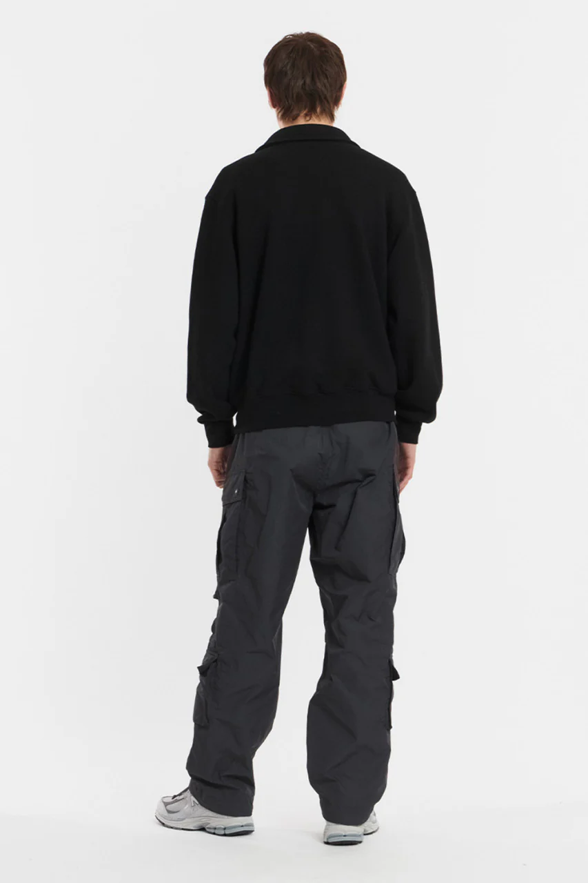 Eastlogue Scout Pullover Sweatshirt Black - Image 5