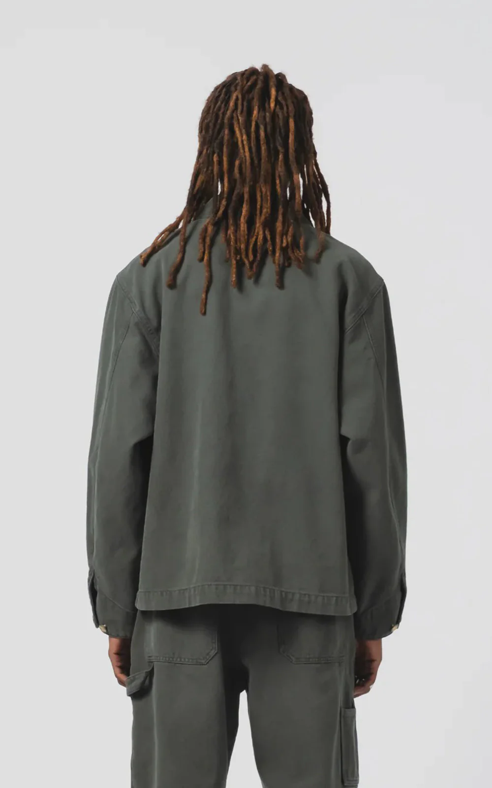 Eat Dust Arizona Jacket Canvas Forest Green - Image 9