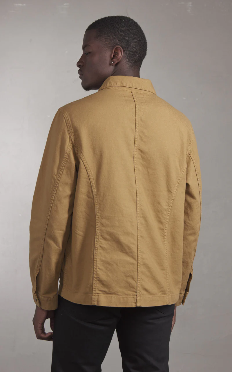 Eat Dust Eat Dust Chore Jacket Garage Cotton Sand - Image 5