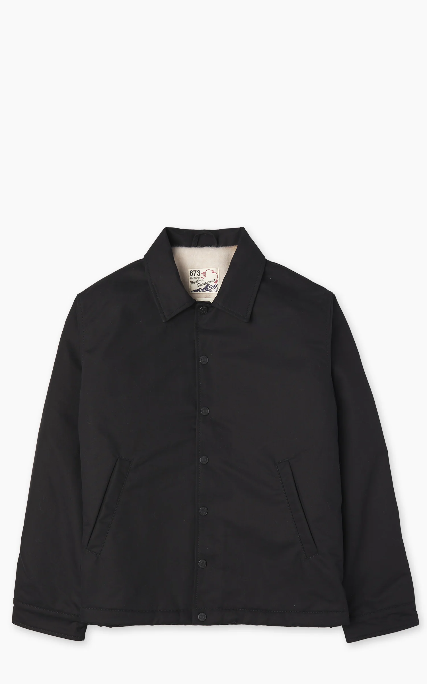 Eat Dust Dago Jacket Nebraska Cotton Black